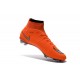 Nike Nuovo 2016 Scarpe Calcetto Mercurial Superfly FG ACC Arancio Metallico