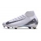 Nike Air Zoom Mercurial Superfly 10 Elite FG Bianco Nero