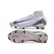 Nike Air Zoom Mercurial Superfly 10 Elite FG Bianco Nero