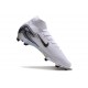 Nike Air Zoom Mercurial Superfly 10 Elite FG Bianco Nero