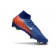 Nike Air Zoom Mercurial Superfly 10 Elite FG Blu Arancio Bianco