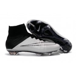 Scarpa Calcio 2016 Ronaldo Nike Mercurial Superfly FG Bianco Nero