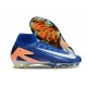 Nike Zoom Mercurial Superfly X Elite FG Blu Arancione Bianco