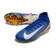 Nike Zoom Mercurial Superfly X Elite FG Blu Arancione Bianco