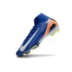 Nike Zoom Mercurial Superfly X Elite FG Blu Arancione Bianco