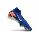Nike Zoom Mercurial Superfly X Elite FG Blu Arancione Bianco
