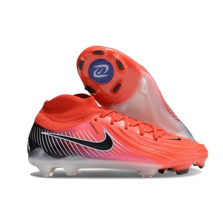 Scarpe Nike Phantom Luna 2 Elite FG Rosso Nero