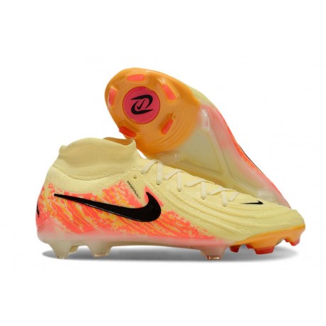 Scarpe Nike Phantom Luna 2 Elite FG Giallo Arancione Nero