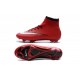 Scarpa Calcio 2016 Ronaldo Nike Mercurial Superfly FG Rosso Nero Bianco