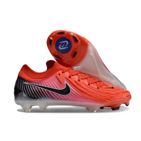 Scarpe Nike Phantom Luna II Elite FG Rosso Nero