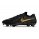 Scarpe Nike Phantom Luna II Elite FG Nero Oro Metallizzato