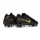 Scarpe Nike Phantom Luna II Elite FG Nero Oro Metallizzato