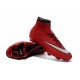 Scarpa Calcio 2016 Ronaldo Nike Mercurial Superfly FG Rosso Nero Bianco