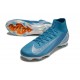Nike Zoom Mercurial Superfly X Elite FG Blu Bianco
