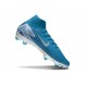 Nike Zoom Mercurial Superfly X Elite FG Blu Bianco