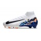 Nike Zoom Mercurial Superfly X Elite FG Bianco Blu Nero