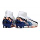 Nike Zoom Mercurial Superfly X Elite FG Bianco Blu Nero