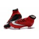 Scarpa Calcio 2016 Ronaldo Nike Mercurial Superfly FG Rosso Nero Bianco