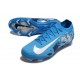 Nike Air Zoom Mercurial Vapor XVI Elite FG Blu Bianco