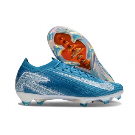 Nike Air Zoom Mercurial Vapor XVI Elite FG Blu Bianco