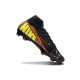 Nike Zoom Mercurial Superfly X Elite FG Nero Arancione Giallo