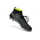 Scarpette da Calcio Nike Magista Obra FG ACC Uomo Nero Verde Bianco