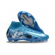 Nike Air Zoom Mercurial Superfly 10 Elite FG Blu Bianco