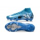 Nike Air Zoom Mercurial Superfly 10 Elite FG Blu Bianco
