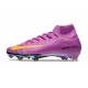 Nike Air Zoom Mercurial Superfly 10 Elite FG Viola Giallo