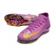 Nike Air Zoom Mercurial Superfly 10 Elite FG Viola Giallo
