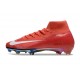 Nike Air Zoom Mercurial Superfly 10 Elite FG Rosso Bianco