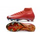 Nike Air Zoom Mercurial Superfly 10 Elite FG Rosso Bianco
