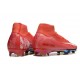 Nike Air Zoom Mercurial Superfly 10 Elite FG Rosso Bianco