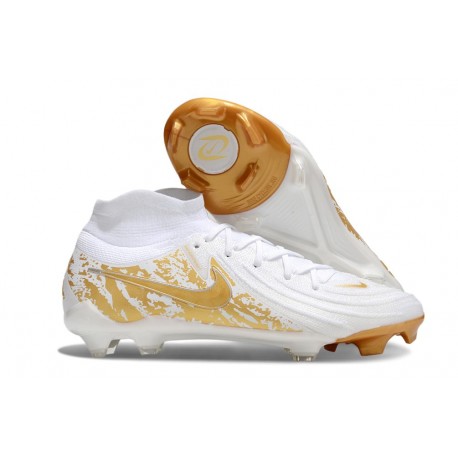 Scarpe Nike Phantom Luna 2 Elite FG Bianco Oro