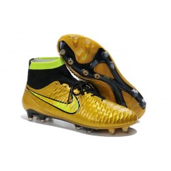 Scarpette da Calcio Nike Magista Obra FG ACC Oro Giallo