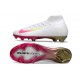 Nike Air Zoom Mercurial Superfly 10 Elite FG Bianco Rosa