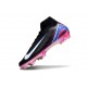 Nike Air Zoom Mercurial Superfly 10 Elite FG Nero Bianco Blu