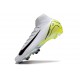 Nike Air Zoom Mercurial Superfly 10 Elite FG Bianco Nero Giallo