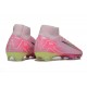 Nike Air Zoom Mercurial Superfly 10 Elite FG Rosa Giallo