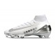 Nike Air Zoom Mercurial Superfly 10 Elite FG Bianco Argento