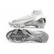 Nike Air Zoom Mercurial Superfly 10 Elite FG Bianco Argento