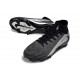 Nike Air Zoom Mercurial Superfly 10 Elite FG Nero Argent