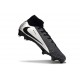 Nike Air Zoom Mercurial Superfly 10 Elite FG Nero Argent
