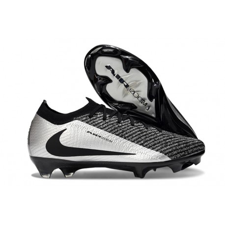 Scarpa da Calcio Nike Mercurial Vapor 16 Elite FG Nero Argento