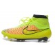 Scarpette da Calcio Nike Magista Obra FG ACC Uomo Volt Rosso Nero