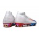 Scarpa Nike Zoom Mercurial Superfly X Elite FG Bianco Rosso Blu