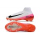 Scarpa Nike Zoom Mercurial Superfly X Elite FG Bianco Rosso Nero