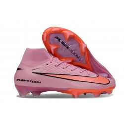 Scarpa Nike Zoom Mercurial Superfly X Elite FG Rosa Arancione