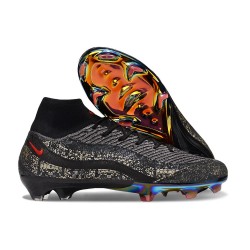Scarpa Nike Zoom Mercurial Superfly X Elite FG AM95 Nero