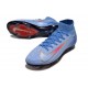 Scarpa Nike Zoom Mercurial Superfly X Elite FG Blu Rosso